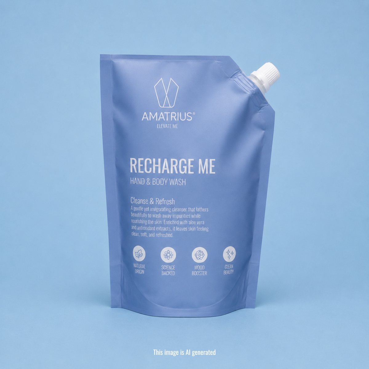 RECHARGE ME - Refill Hand & Body Wash Pouch