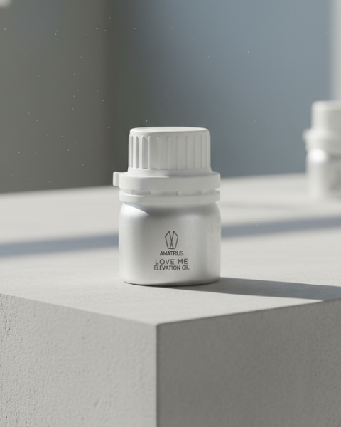 AMATRIUS Massage Elevation Oil – massage oil with Impact Scent, emotional fragrance, scent and mood in travel bottle
