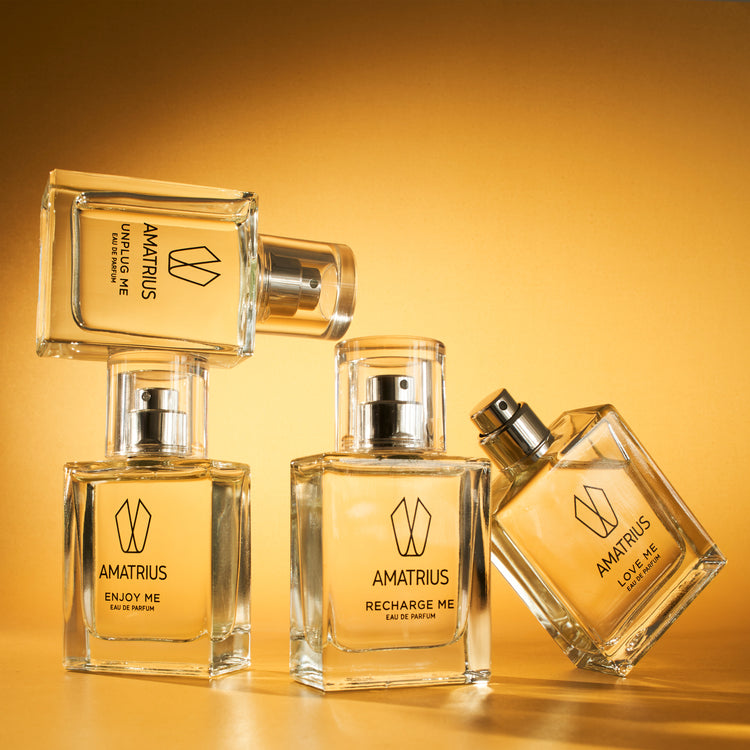 AMATRIUS LOVE ME – eau de parfum with Impact Scent, emotional fragrance, scent and mood

