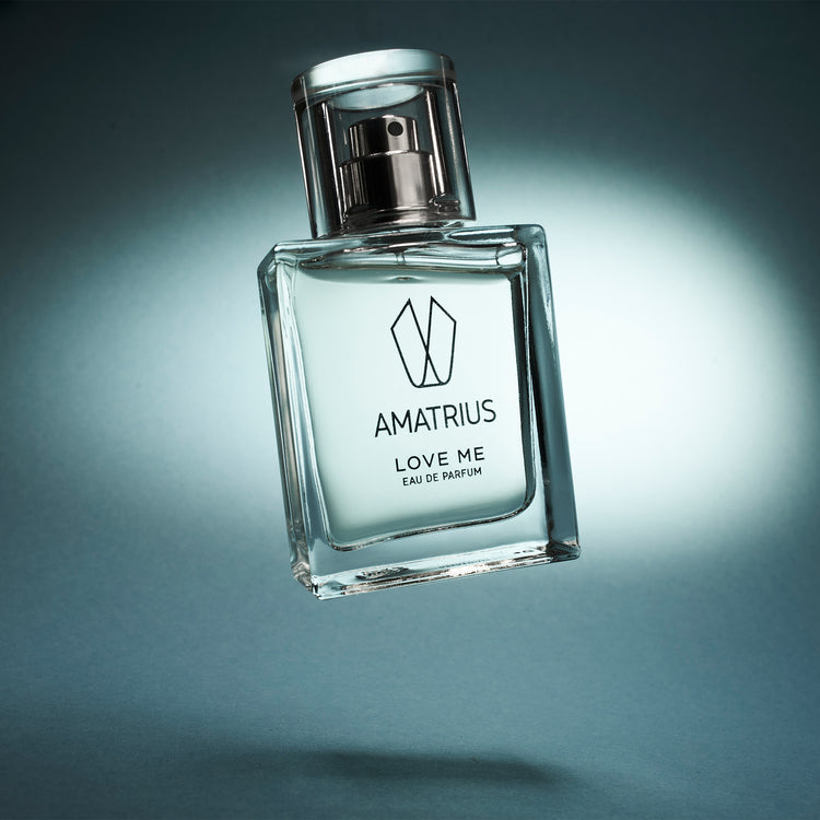 AMATRIUS LOVE ME – eau de parfum with Impact Scent, emotional fragrance, scent and mood
